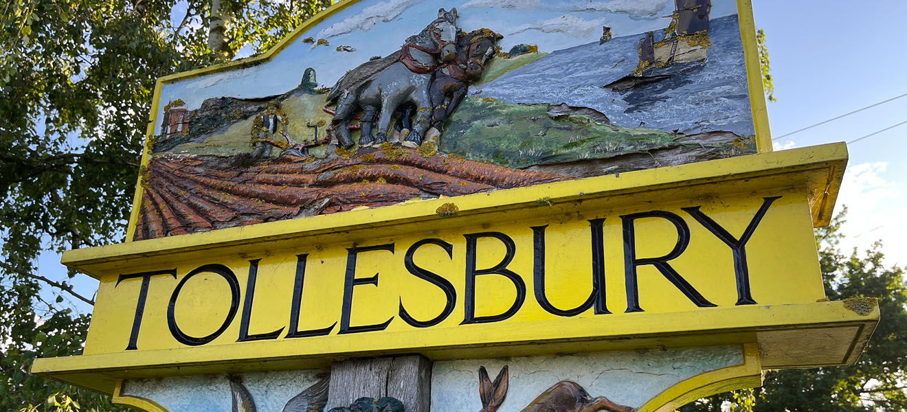 Tollesbury village